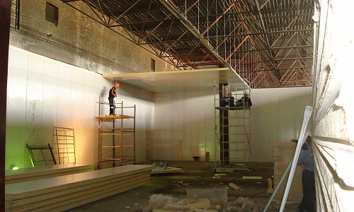 Cтроительство охлаждаемого склада на 5000 куб г .Орел