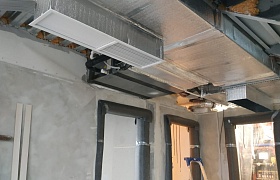 Система вентиляции в двухуровневой квартире Москва 2021 г